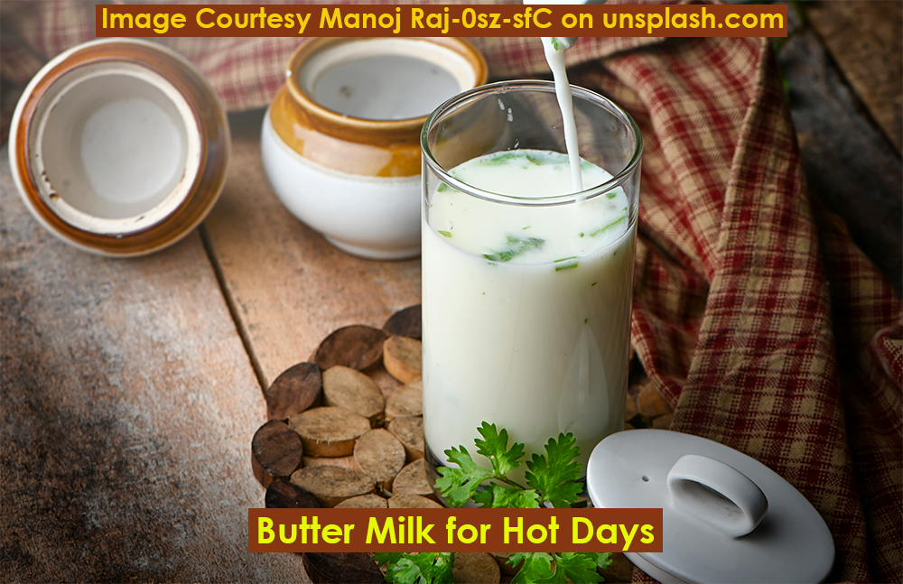 Buttermilk for hot days